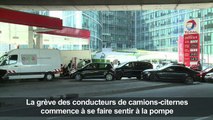 Carburants: la grève commence à se faire sentir à la pompe