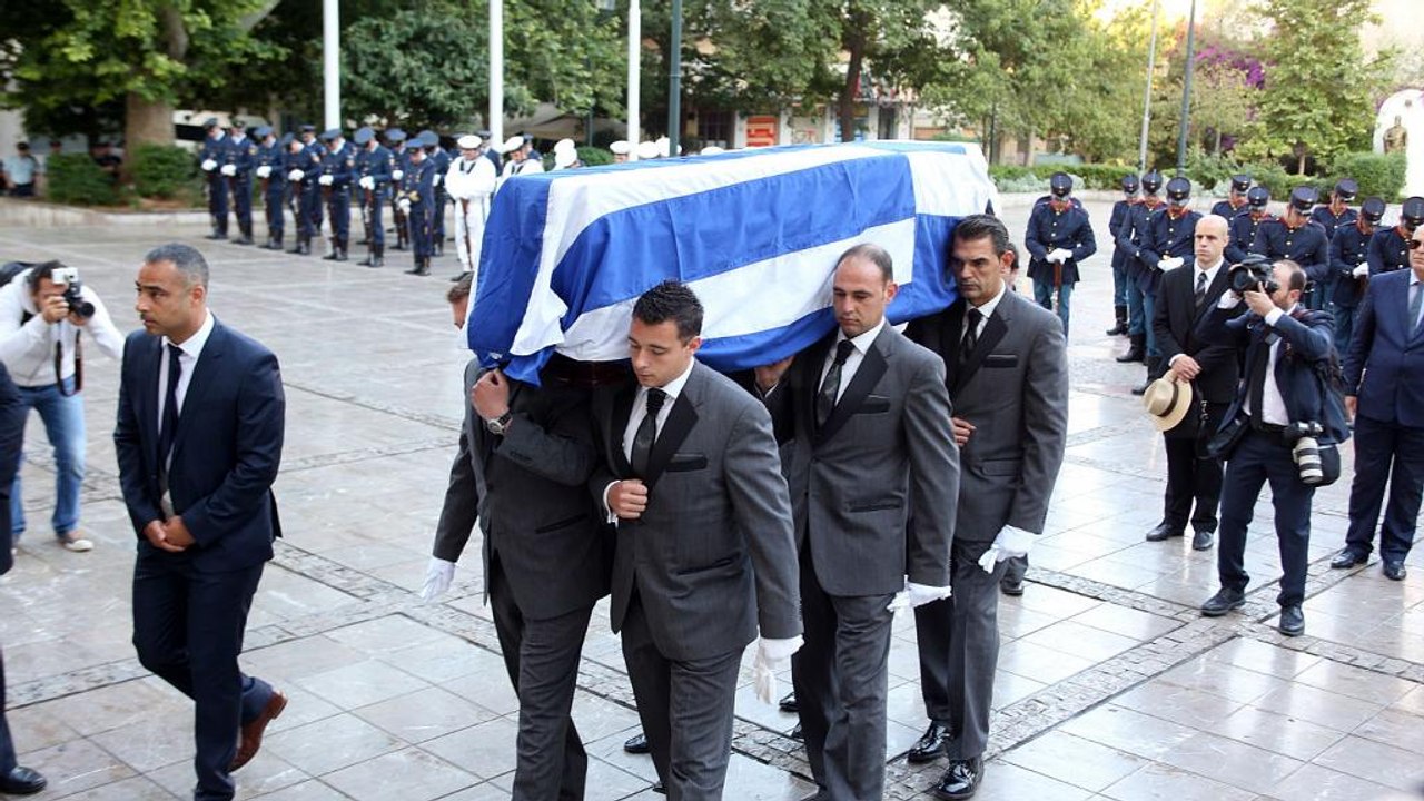 Constantinos Mitsotakis funeral service