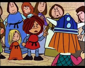 Vic le viking (1974) . Les cerfs-volants geants . épisode 19 .
