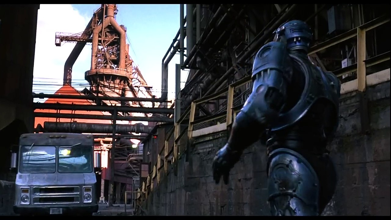 Robocop - Accident cuve d'acide