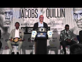 FULL Kid Chocolate vs Daniel Jacobs Press Conference - esews boxing