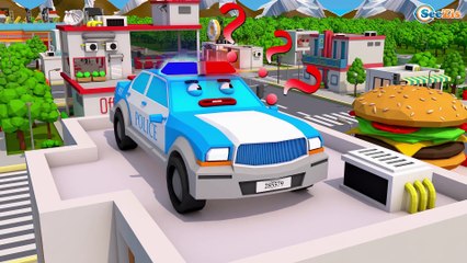 Ambulans, Kamyon ve Yarış Arabası - Yeni Eğitici Çizgi Film - Süper Koleksiyon Arabalar 2017