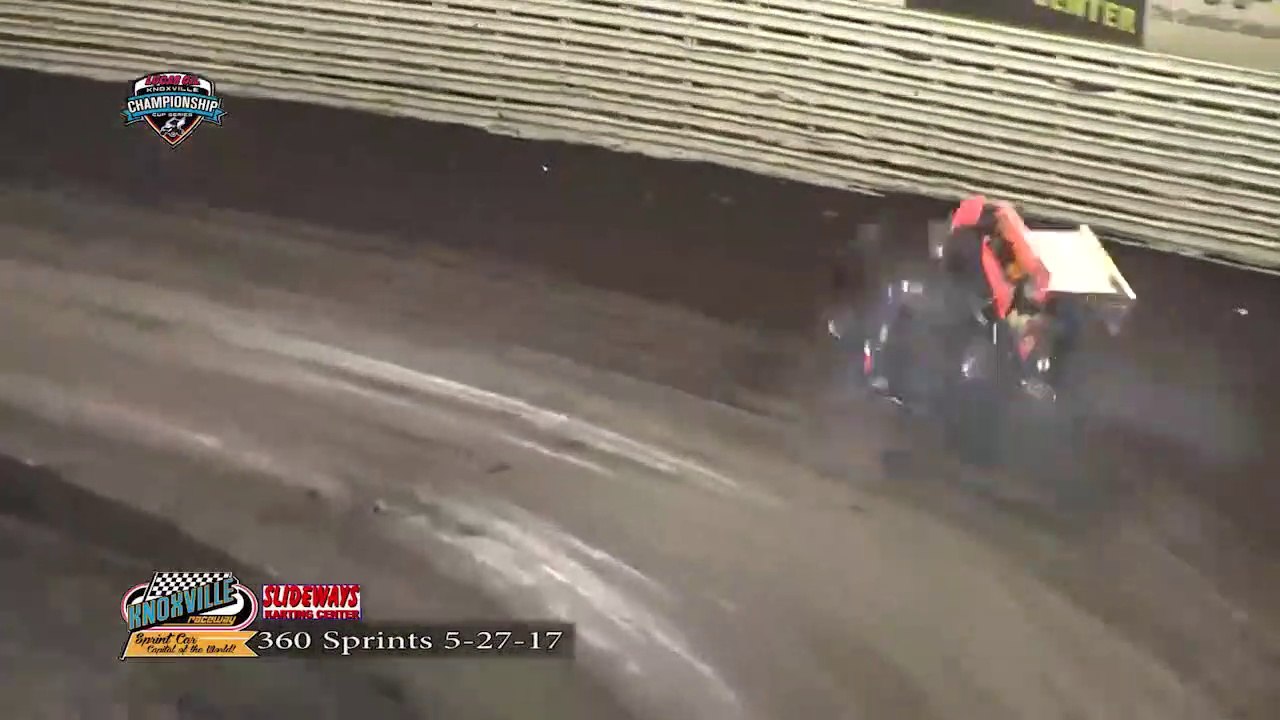 Accident impressionnant en Sprint Car : la voiture décolle et sort du circuit