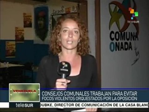 Venezuela: comunas se organizan para preservar la paz en su territorio