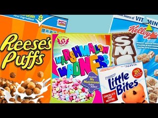 Los cereales MÁS RAROS de Estados Unidos