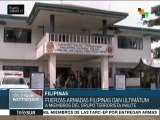 FFAA de Filipinas dan ultimátum a grupo terrorista Maute