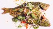 Whole Grilled Fish with Vietnamese Peanut Pesto