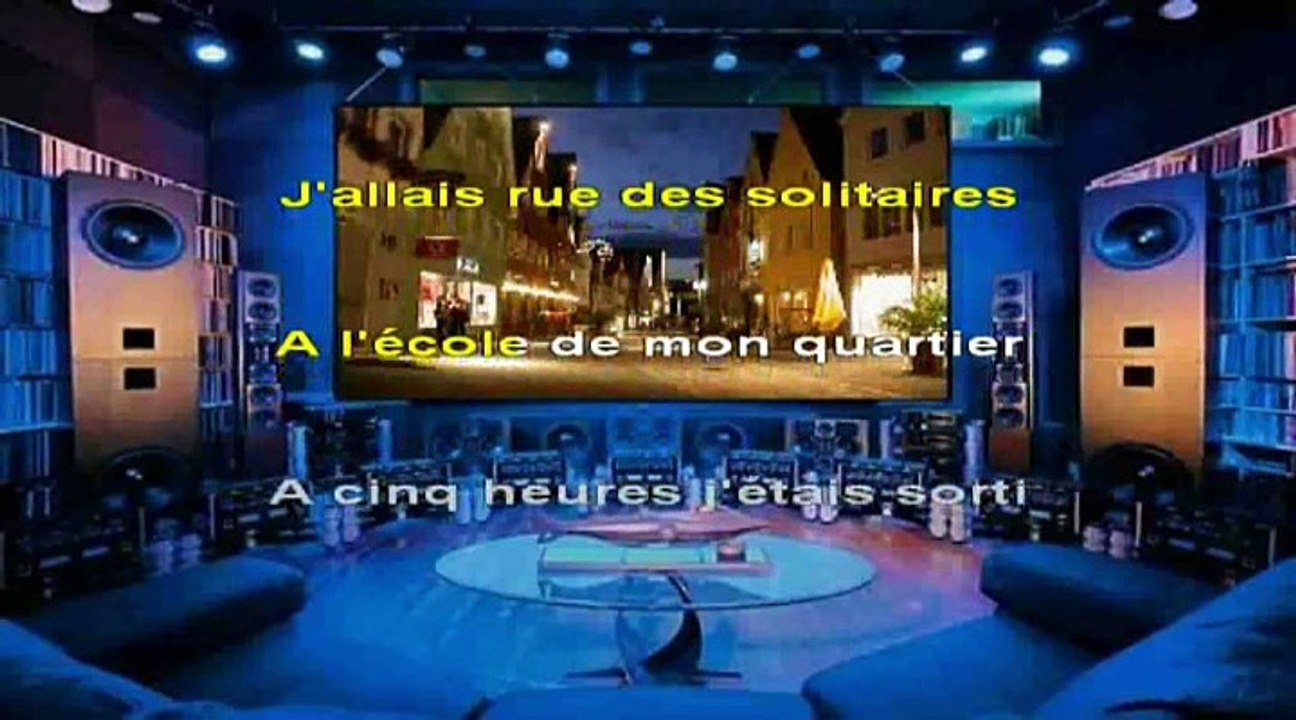 Mitchell - La dernière séance - karaoke video avec chant