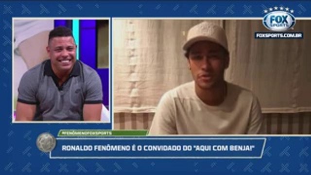 Primeira Final de Neymar foi Perdendo para o Corinthians de (Ronaldo Fenômeno)