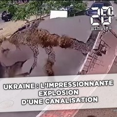 Ukraine : L'impressionnante explosion d'une canalisation