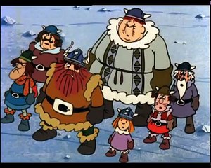 Vic le viking (1974) . L'île au trésor . épisode 26 .