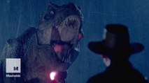 The work behind the T-Rex chase in 'Jurassic Park' is mind-boggling