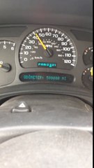 Passage des 500000 kilomètres du compteur d'une voiture !