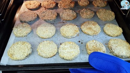 Baked Eggplant Chips بیکڈ بینگن چپس / Cook With Saima