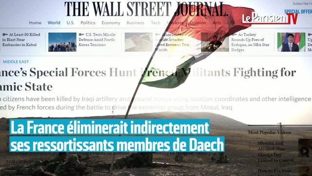 La France éliminerait indirectement «ses» djihadistes en Irak
