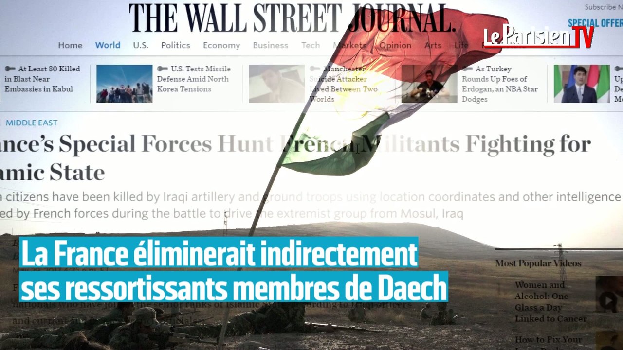 La France éliminerait indirectement «ses» djihadistes en Irak