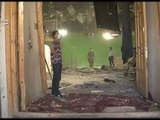 1TV Kabul Staff Continue to Work, Clean Up Destroyed Studio After Bomb Attack