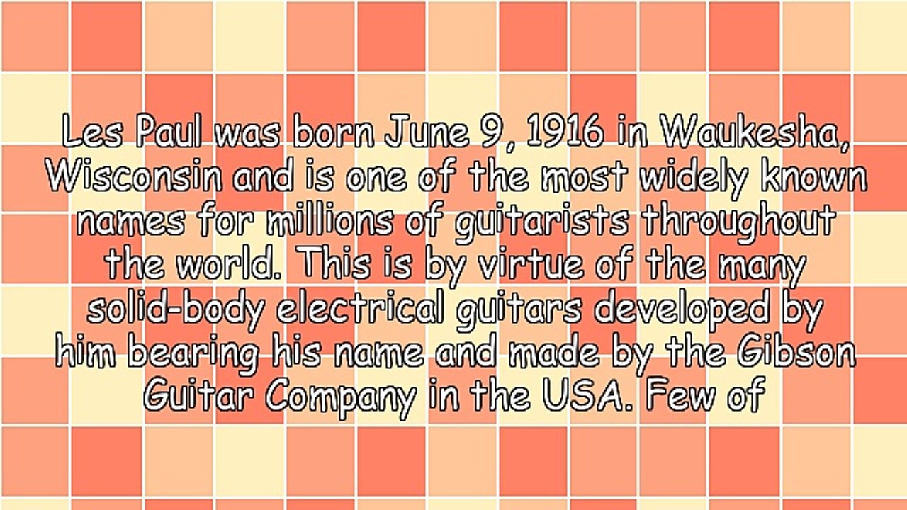 Jazz Guitar Innovator And Inventor - Les Paul Did It All!
