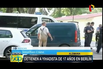 Alemania: detienen joven de 17 años que estaba preparando atentado en Berlín