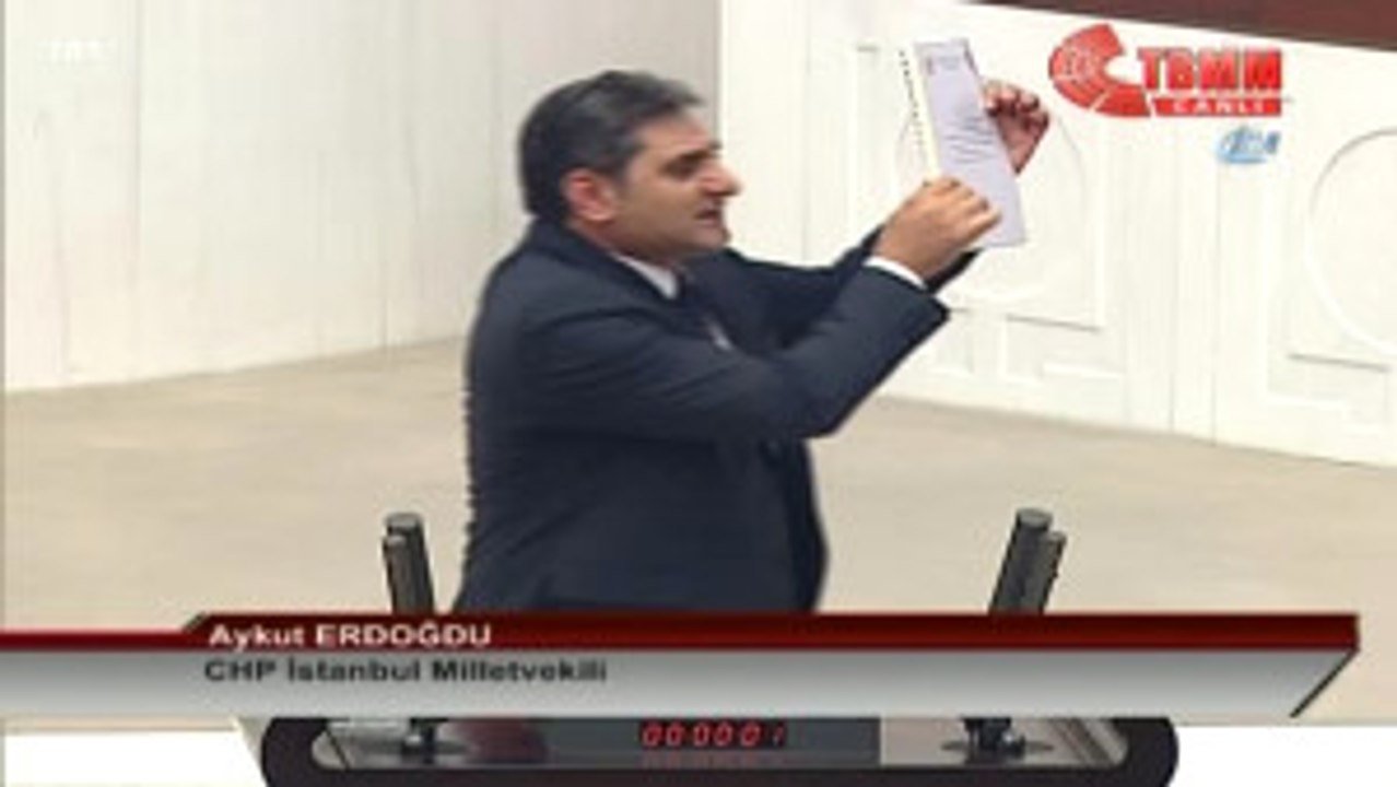 TBMM Genel Kurulunda AK Parti ve CHP'li Vekiller Arasında Tartışma