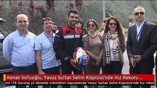 Kenan Sofuoğlu, Yavuz Sultan Selim Köprüsü'nde Hız Rekoru Kırdı - Istanbul