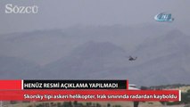 Şırnak'ta askeri helikopter düştü!
