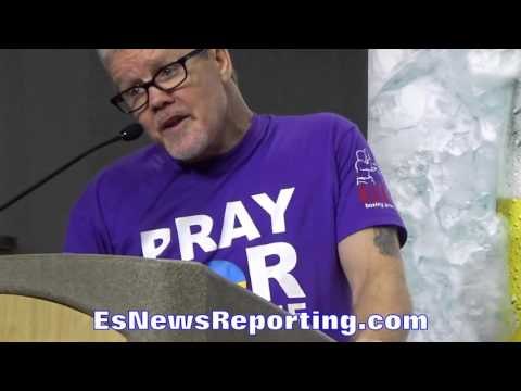 Freddie Roach told Viktor Postol Matthysse is about to QUIT!!! 30 SECONDS LATER it HAPPENED