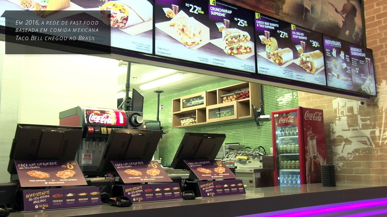 Aprendemos a montar um burrito do Taco Bell
