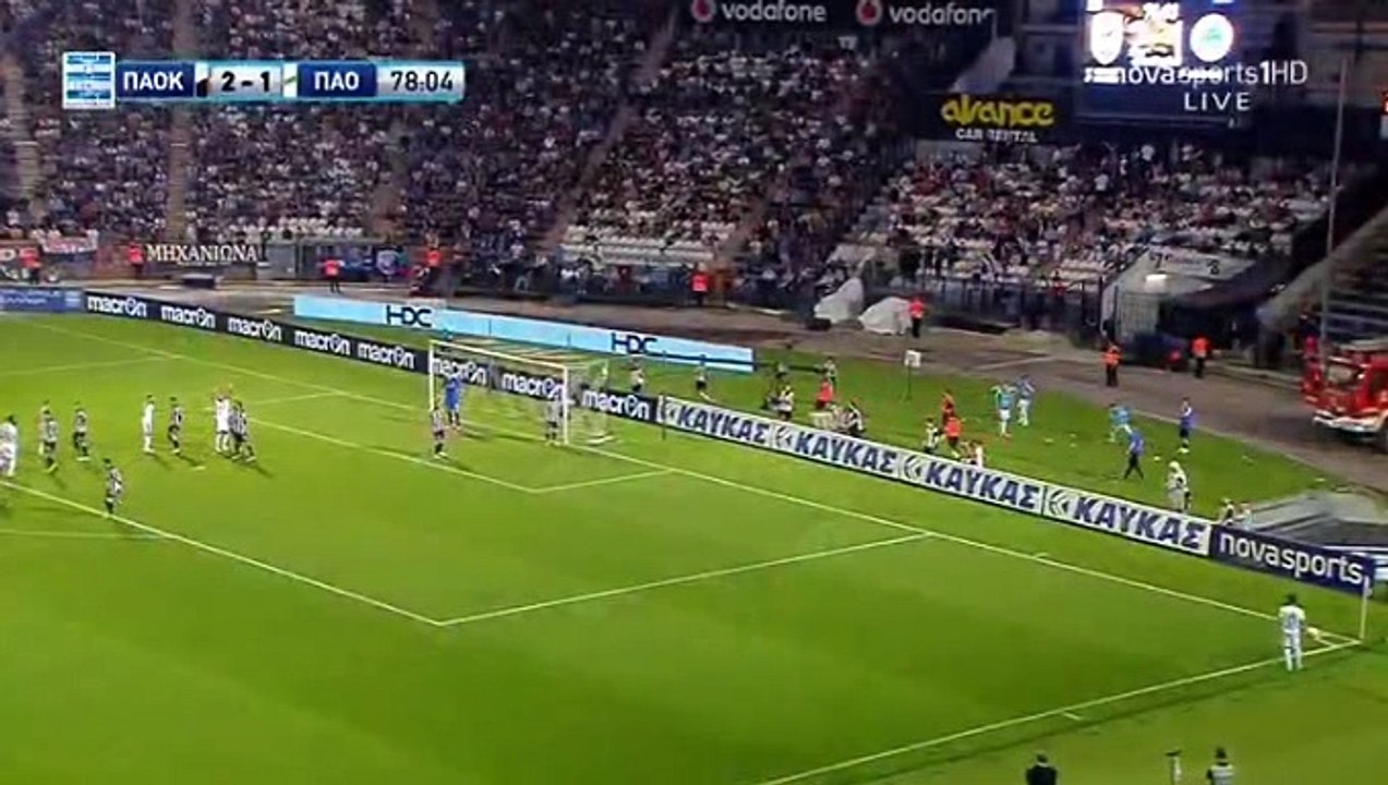 Robin Lod GOAL HD - PAOK 2-2 Panathinaikos 31.05.2017