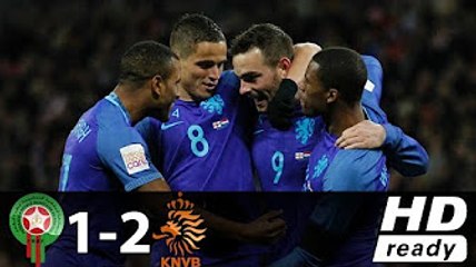 Morocco 1-2 Netherlands - All Goals & Highlights 31.05.2017 HD