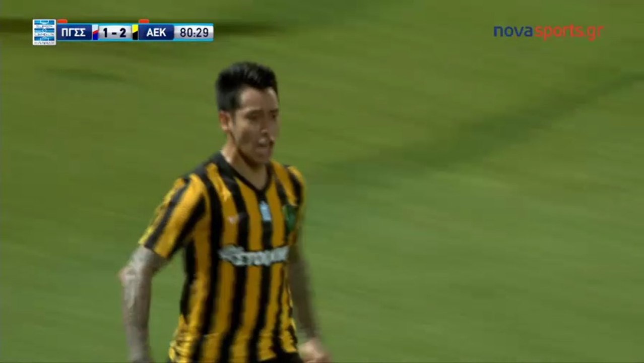 1-2 Sergio Araujo Goal [HD] - Panionios 1-2 AEK Athens FC 31.05.2017 -  video Dailymotion