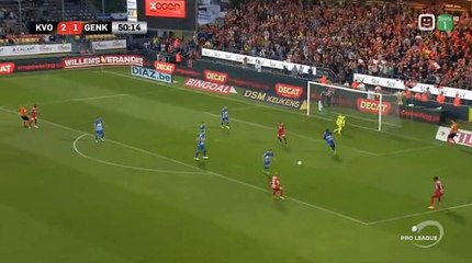 Andile Jali GOAL HD - Oostende 3-1 Genk 31.05.2017