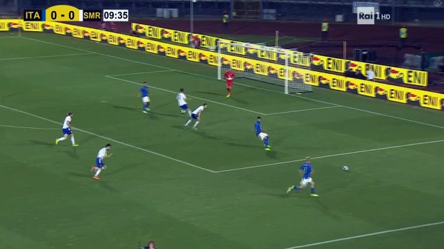 Gianluca Lapadula Goal Italy 1 - 0 San Marino 31-05-2017