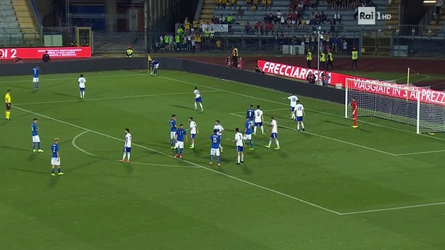 Gianmarco Ferrari Goal Italy 2 - 0 San Marino 31-05-2017