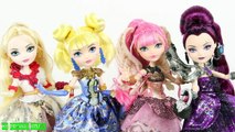 Ever After High Thronecoming Raven Apple Blondie and Cupid Dolls Review