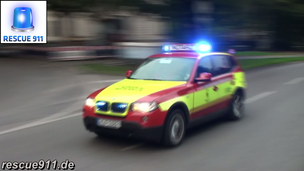 Notarzt Feuerwehr München (Zusammenschnitt)