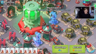 55 Million HP on the HQ!! Forlorn Hope Operation in the Rejects! (Barbed Wire Boom Beach Gameplay!) - YouTube