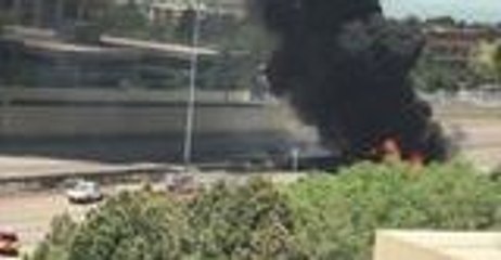 Fuel Tanker Fire Causes Interstate 25 Shutdown in Denver