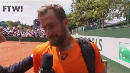 Steve Johnson mourns father during French Open victory