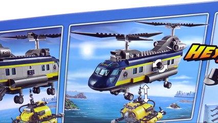 Lego City 60093 Deep Sea Helicopter - Lego Speed Build