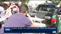 i24NEWS DESK | Kabul blast: at least 90 killed, over 300 wounded | Wednesday, May 31st 2017