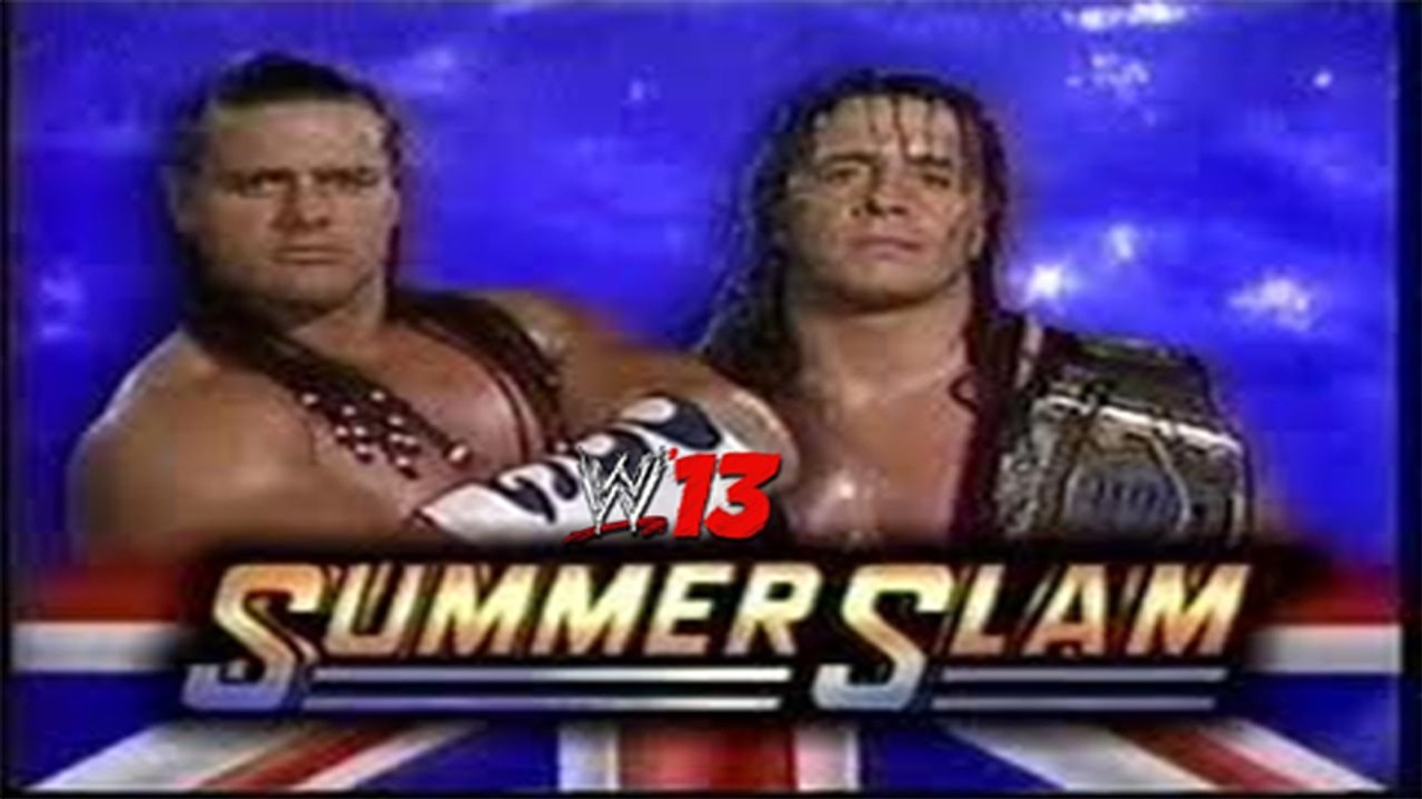 BRITISH BULLDOG VS BRET HART | SUMMERSLAM MOMENTS 1992 | WWE