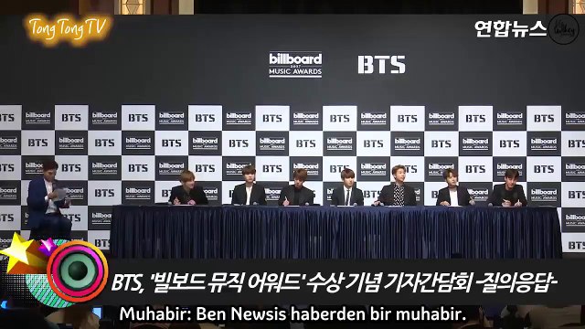 [Türkçe Altyazılı] 170529 BTS Basın Toplantısı // Part 2 (son)