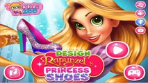 Design Rapunzel Princess Shoes - Disney Princess Games for Kids