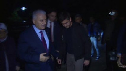 Başbakan Yıldırım'dan, Şehit Tümgeneral Aydın'ın Ailesine Taziye Ziyareti