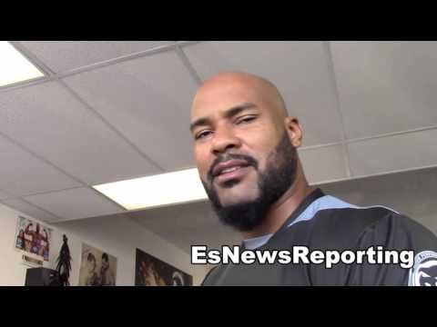 boxing trainer buddy mcgirt at pullmans gym in burbank - EsNews Boxing