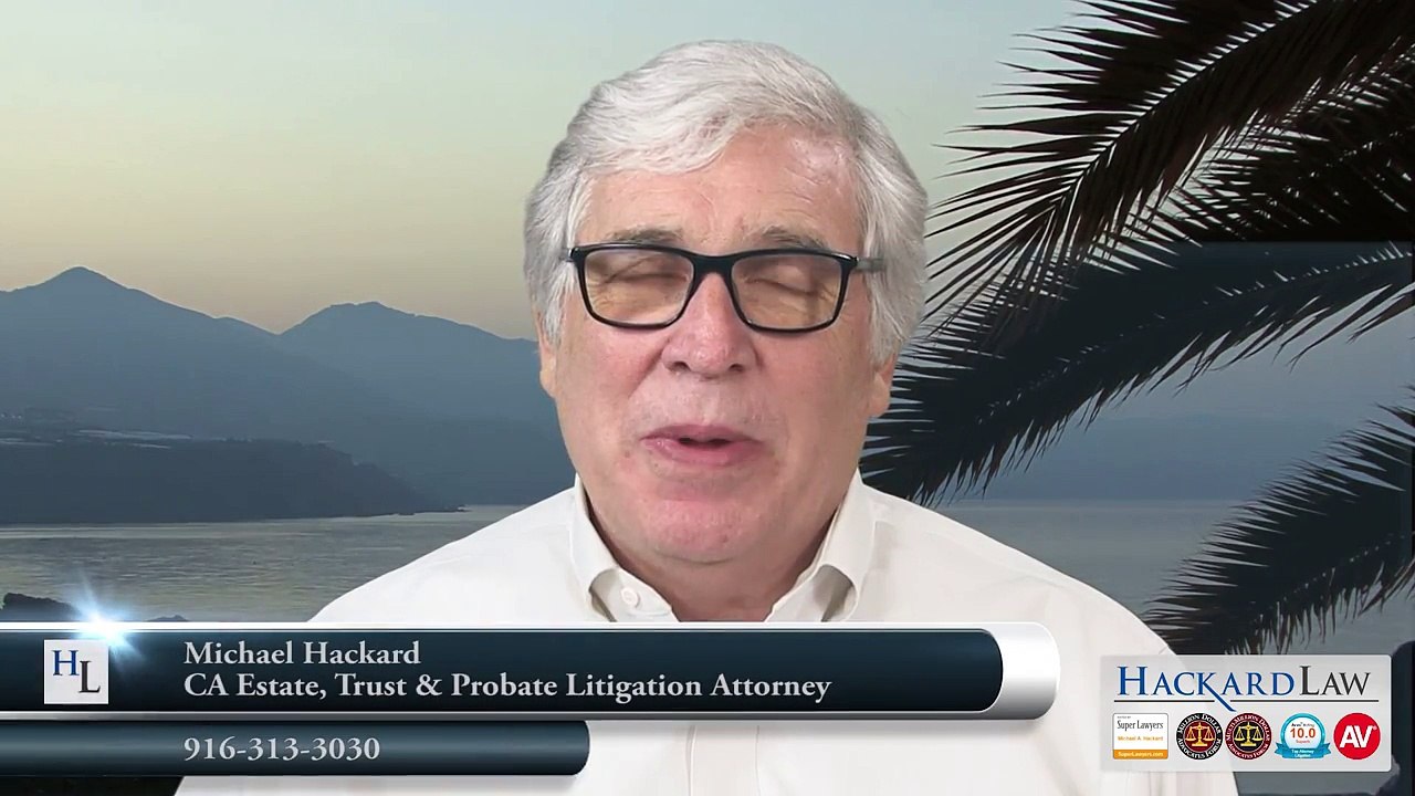 The Power of Video  CA Estate  Trust Litigation