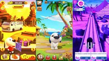 Games for Kids Learn Colors with Minion Rush Talking Hank vs Talking Tom Gold Run  Level 12 Video,Cartoons animated anime game 2017