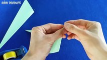 Hướng dẫn làm dao Kunai của Naruto bằng giấy | Kiếm Đồ Chơi Bằng Giấy