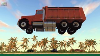 Beamng drive - Water Crashes Test #1 (crashing into water)